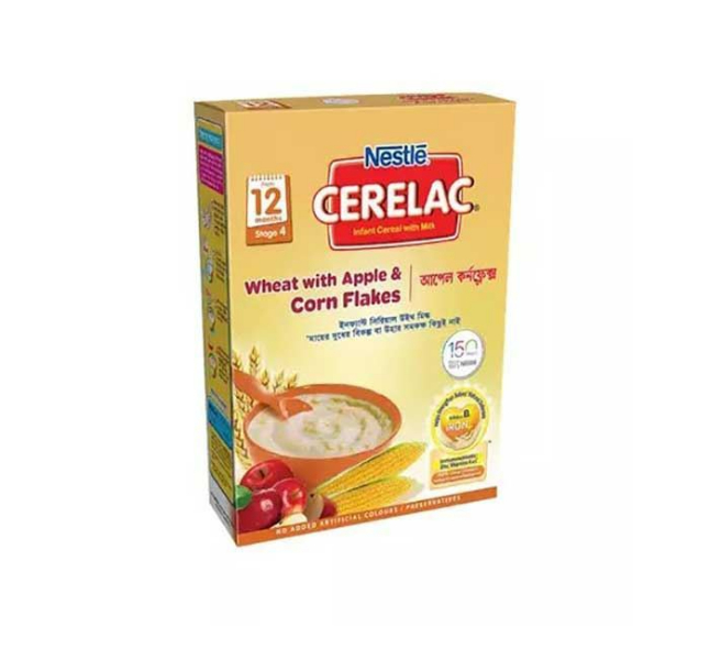 CERELAC Wheat Apple & Corn Flake 400 GM